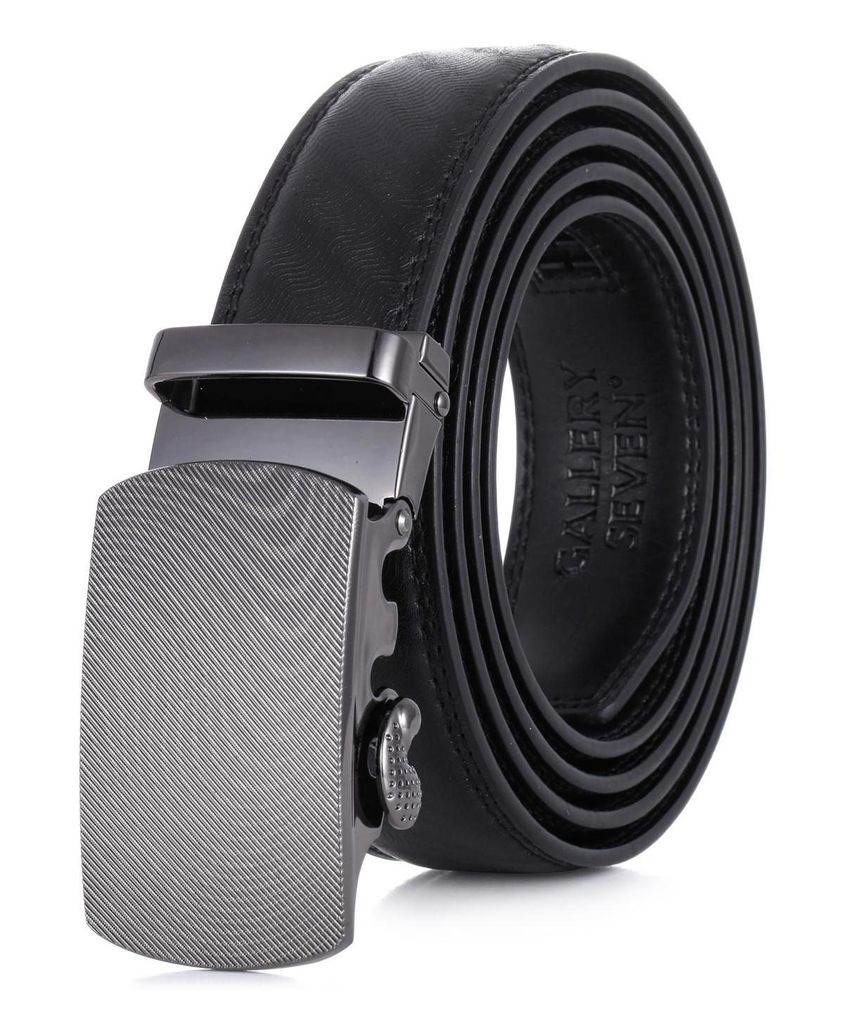 Mens Modern Matte Leather Ratchet Belt Product Image