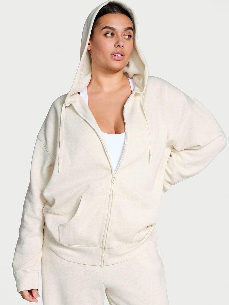 Cotton Fleece Full-Zip Hoodie Product Image