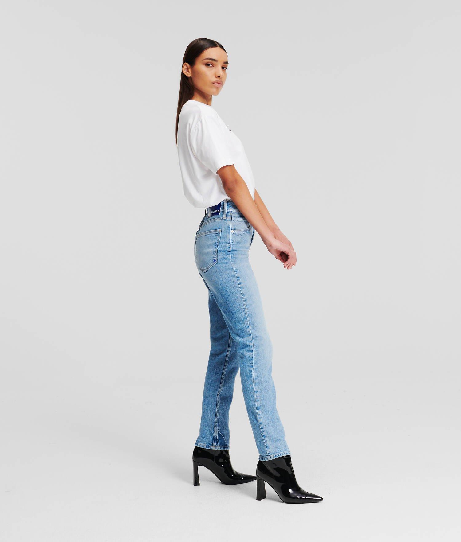 KLJ HIGH-RISE TAPERED JEANS Product Image