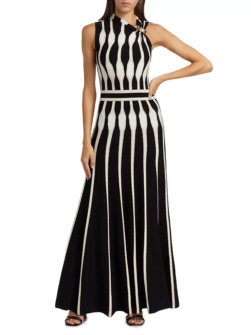 Beaford Geometric Maxi-Dress Product Image