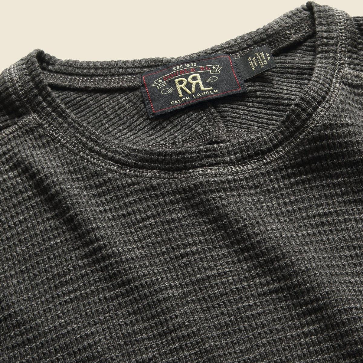 Waffle Crewneck - Faded Black Canvas Product Image