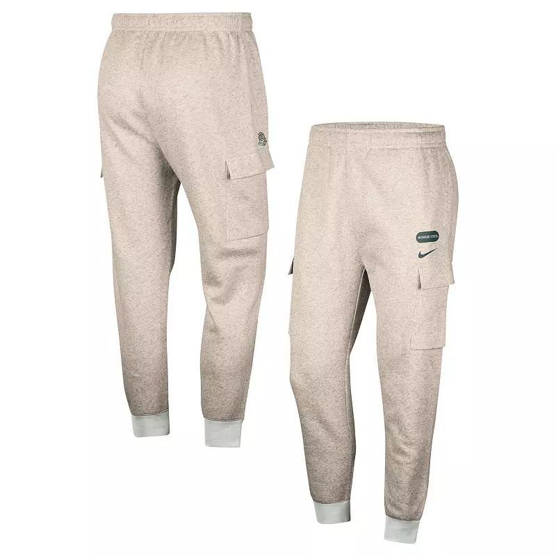 Mens Nike Oatmeal North Carolina Tar Heels Club Cargo Jogger Pants Product Image