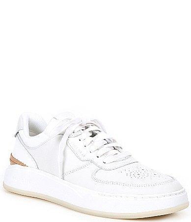 Cole Haan Mens GrandPr Crossover Leather Sneakers Product Image