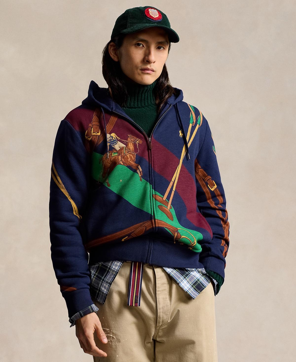 Polo Ralph Lauren Mens Equestrian Fleece Full-Zip Hoodie Product Image