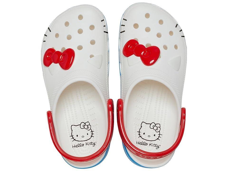 Crocs Womens Hello Kitty IAM Classic Clogs - Shoes White/White Product Image