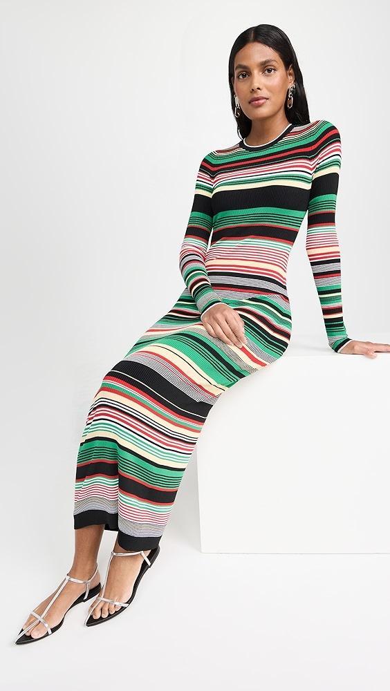 rabanne Striped Dress | Shopbop Product Image