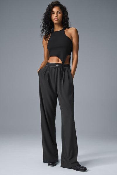 Suit Up Trouser (Long) - Black Female Product Image