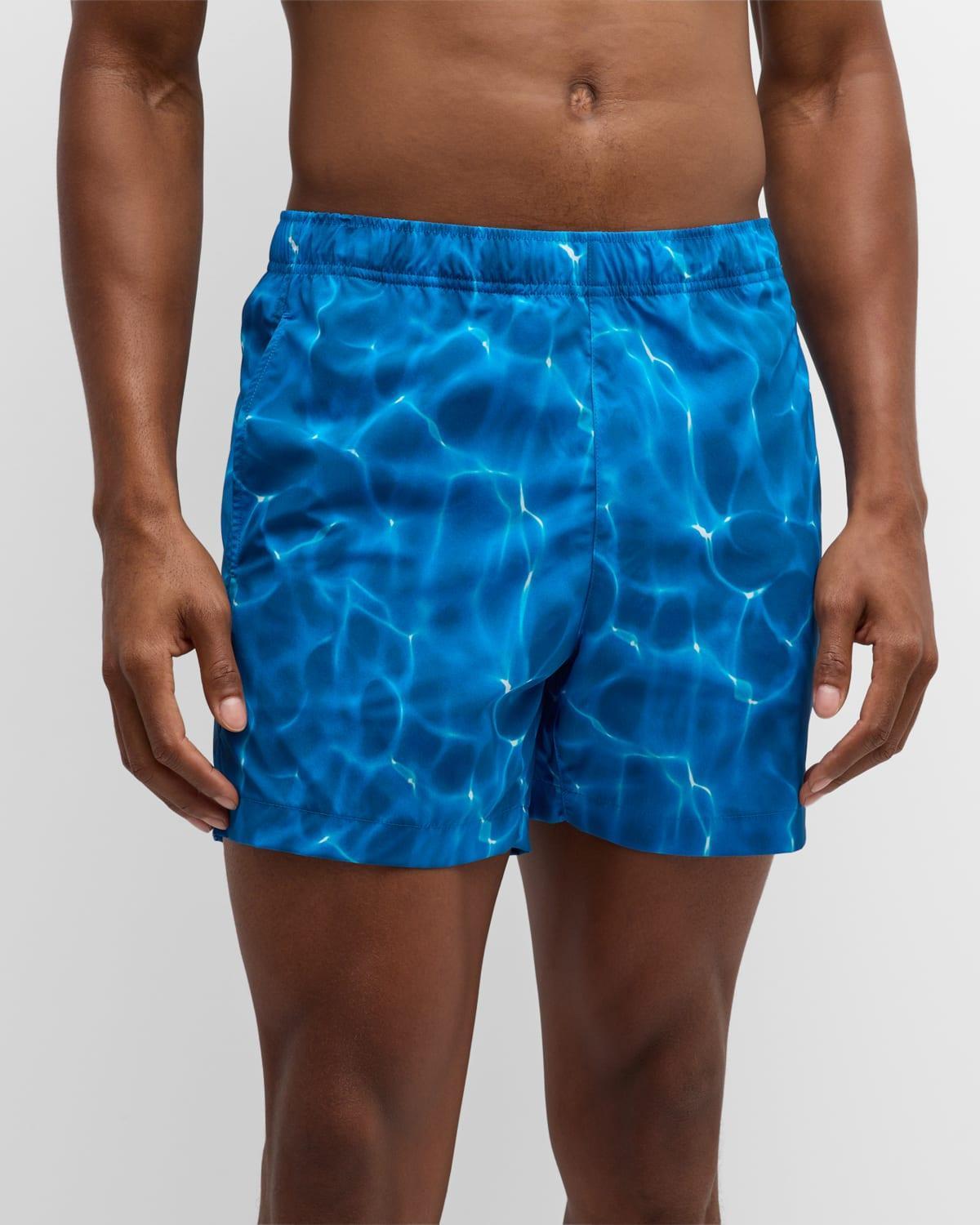 Theory Jace Swim Shorts Blue. (also in ). Product Image