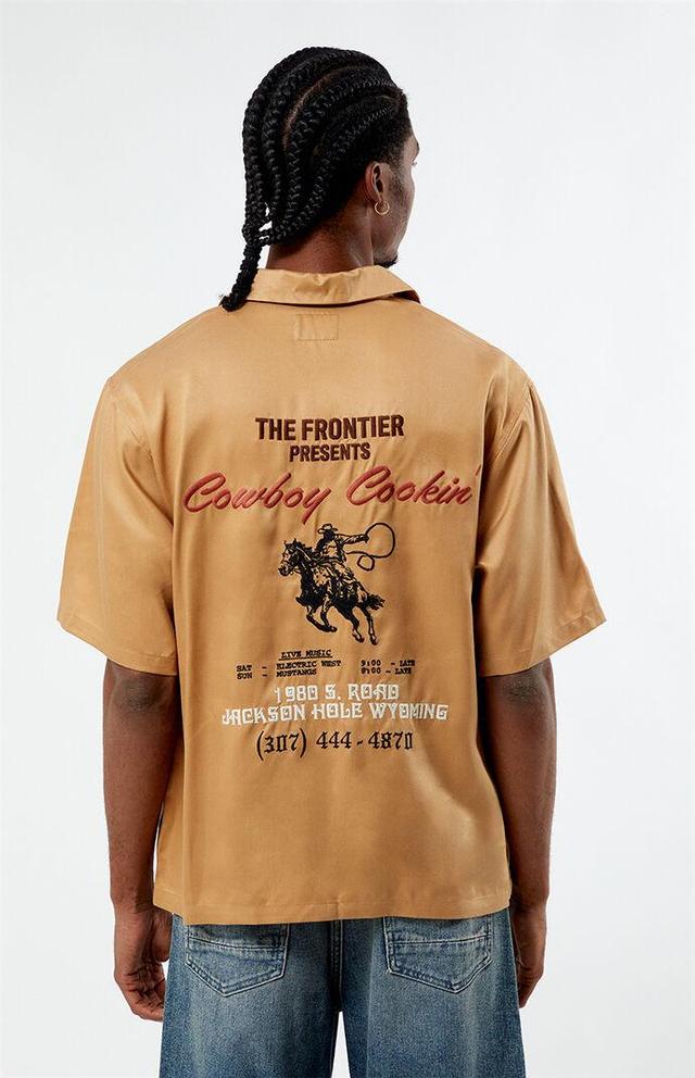 Men's Cowboy Cookin' Tencel Oversized Camp Shirt Product Image