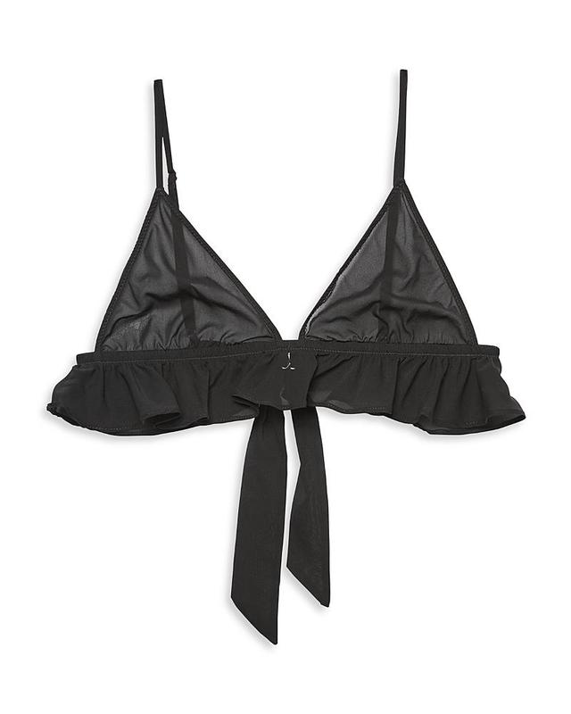 Fleur du Mal Luxe Flutter Silk Triangle Bra Product Image