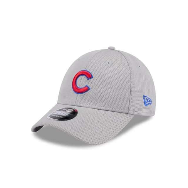 Chicago Cubs Gray 9FORTY Stretch-Snap Hat Male Product Image