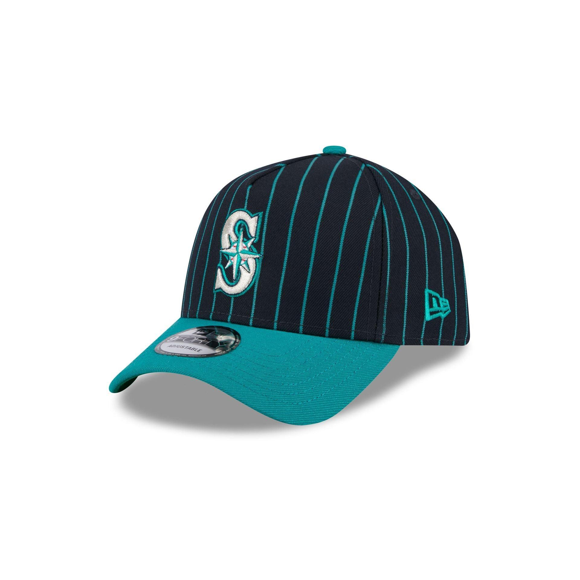 Seattle Mariners All-Star Game Pack Pinstripe 9FORTY A-Frame Snapback Hat Male Product Image