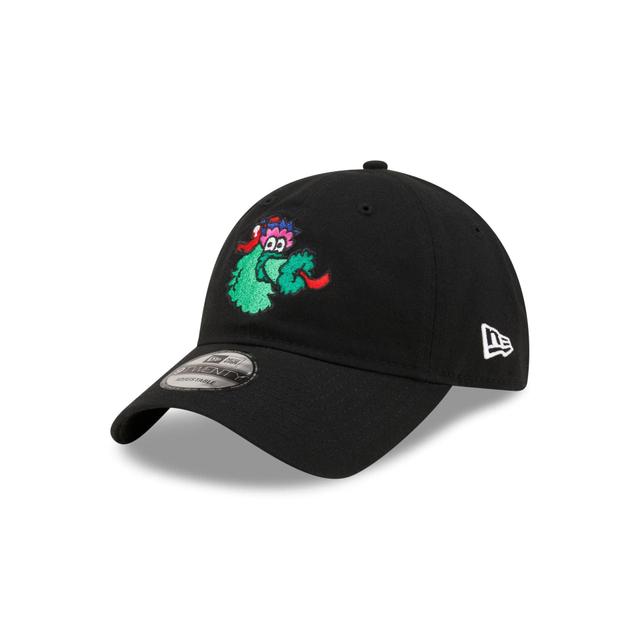 Philadelphia Phillies Philly Phanatic Black 9TWENTY Adjustable Hat Male Product Image