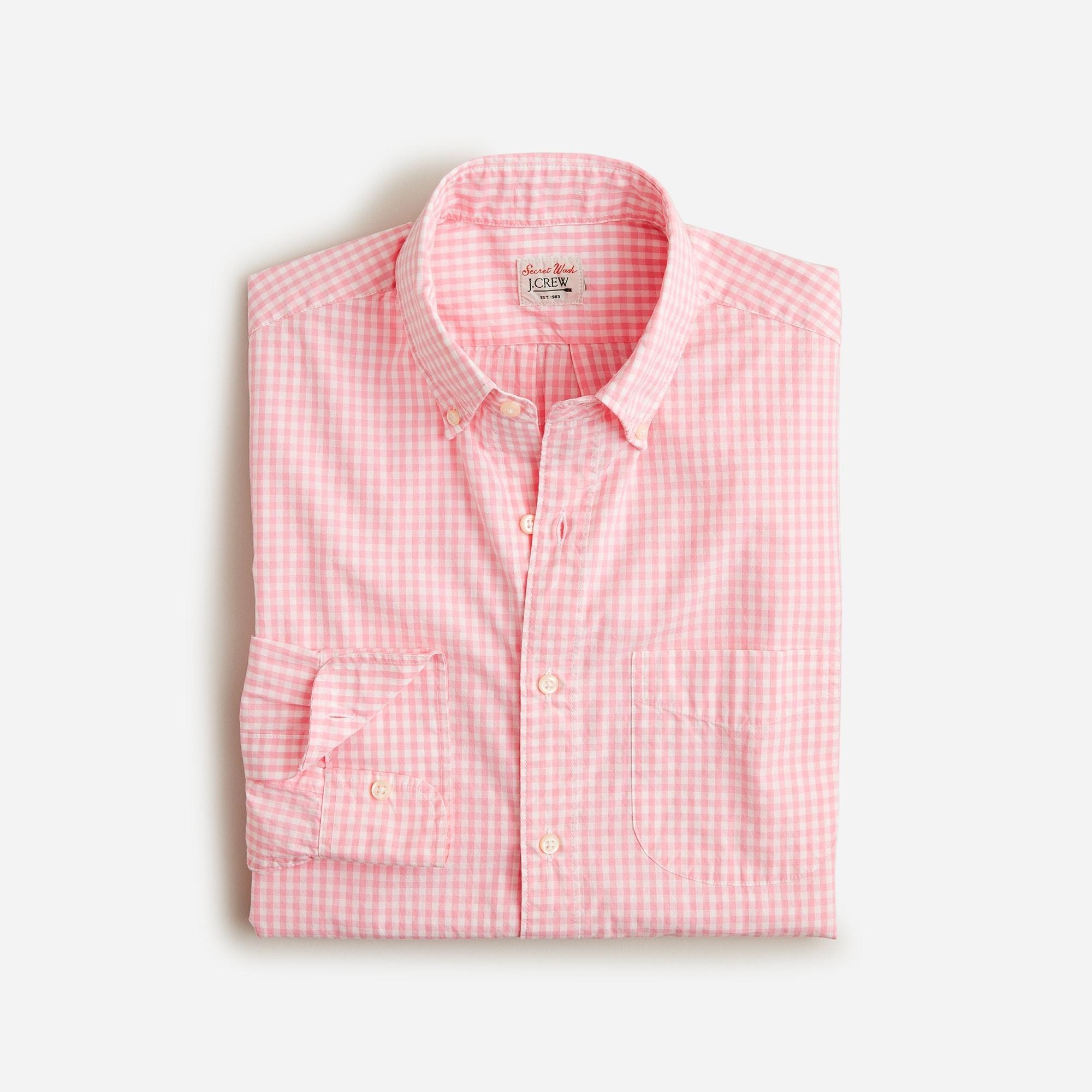 Secret Wash cotton poplin shirt Product Image