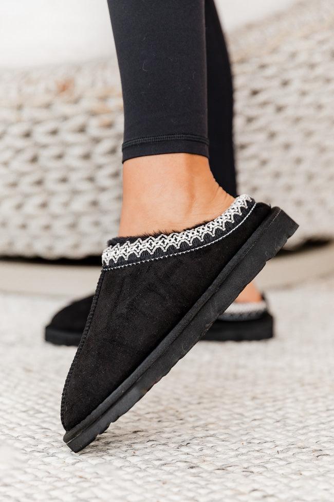 Carlee Black Slipper Product Image