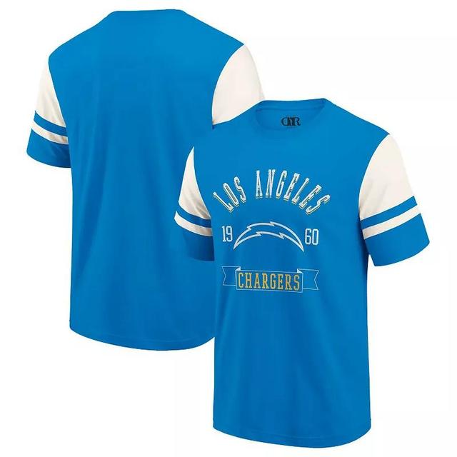 Mens Darius Rucker Collection by Fanatics Powder Blue Los Angeles Chargers Football T-Shirt Product Image