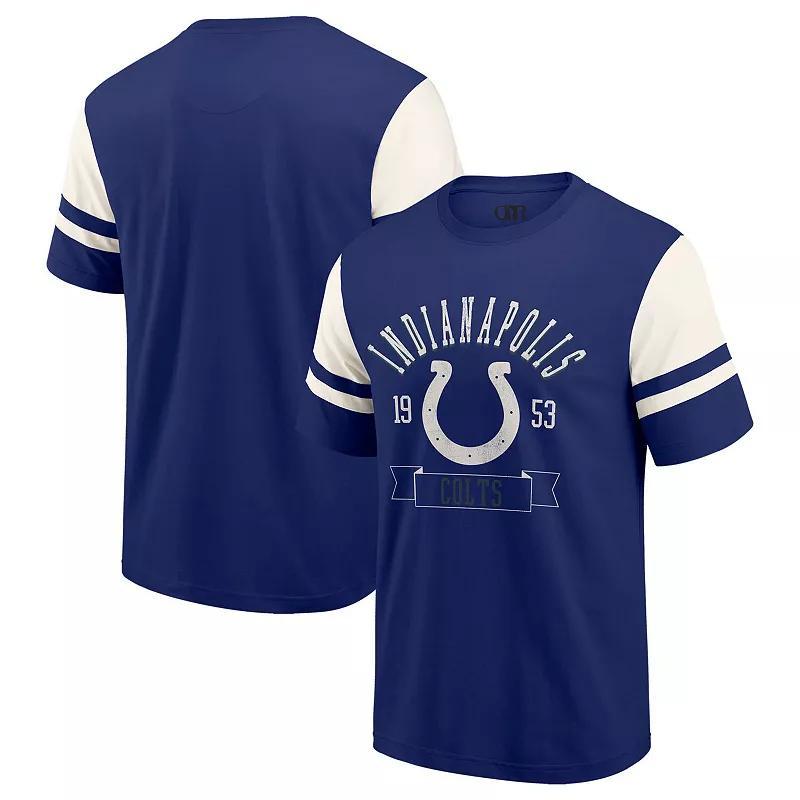 Mens Darius Rucker Collection by Fanatics Royal Indianapolis Colts Football T-Shirt Product Image