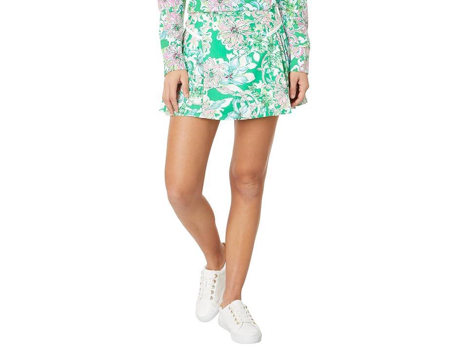 Lilly Pulitzer Bacio Skort UPF 50+ (Spearmint Blossom Views) Women's Skirt Product Image