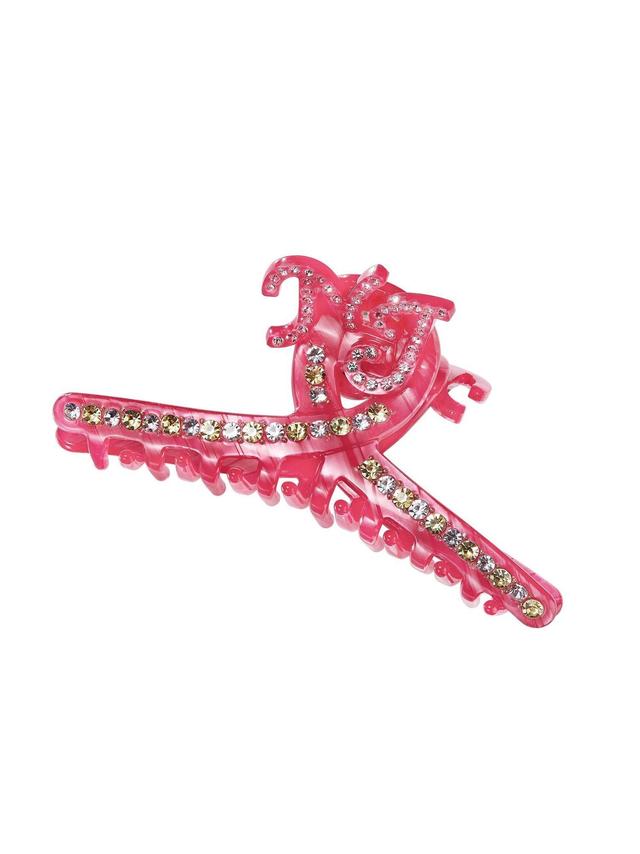 Adriana Crystal Claw Clip (Rose Pink) Product Image