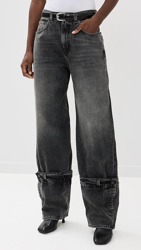 HAIKURE Hurley Medium Black Jeans | Shopbop Product Image