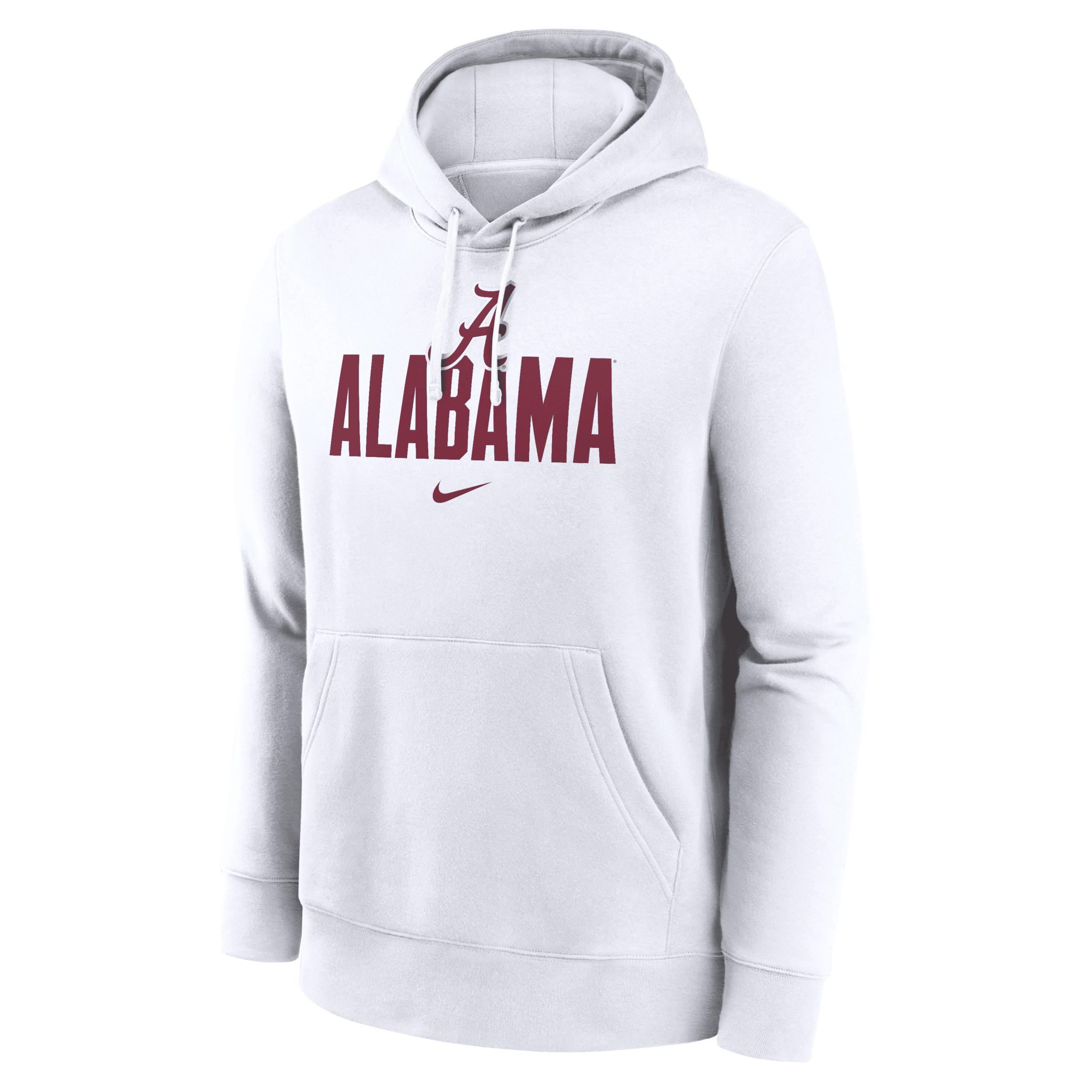 Alabama Crimson Tide Primetime Club Campus Nike Men's College Pullover Hoodie Product Image