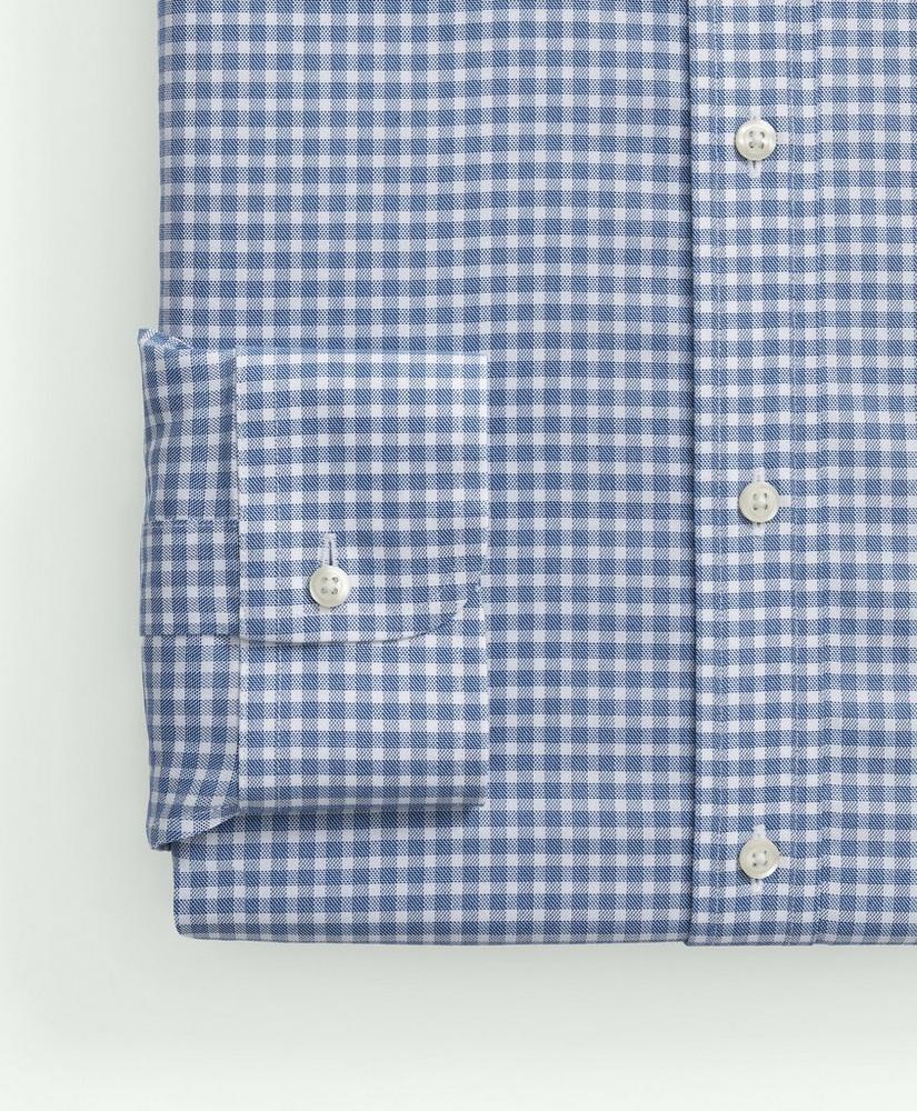 Brooks Brothers Explorer Collection Non-Iron Twill Ainsley Collar, Gingham Dress Shirt Product Image