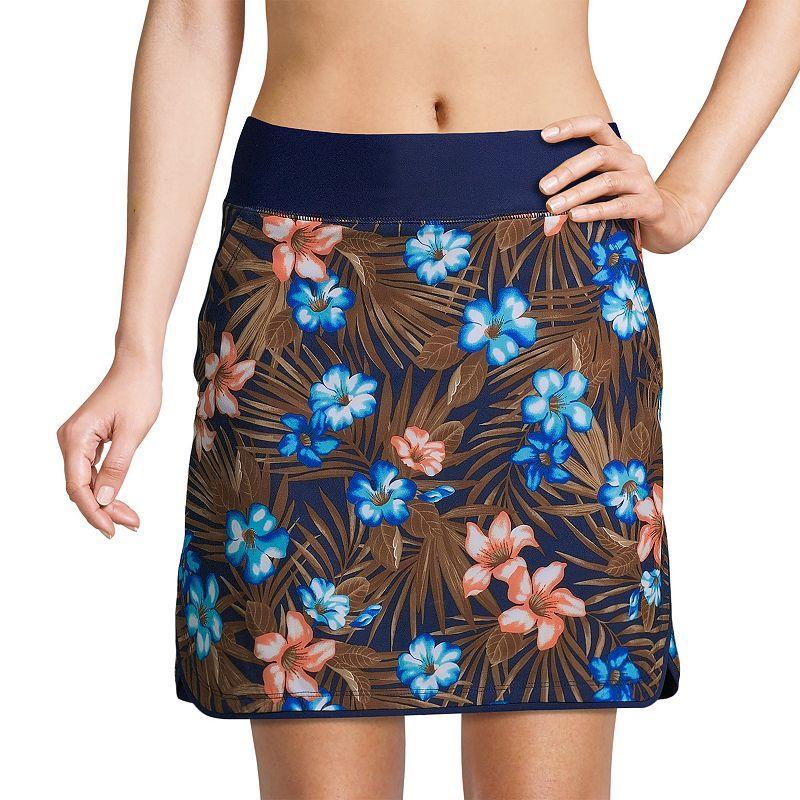 Womens Lands End Quick Dry Active Swim Skort Product Image