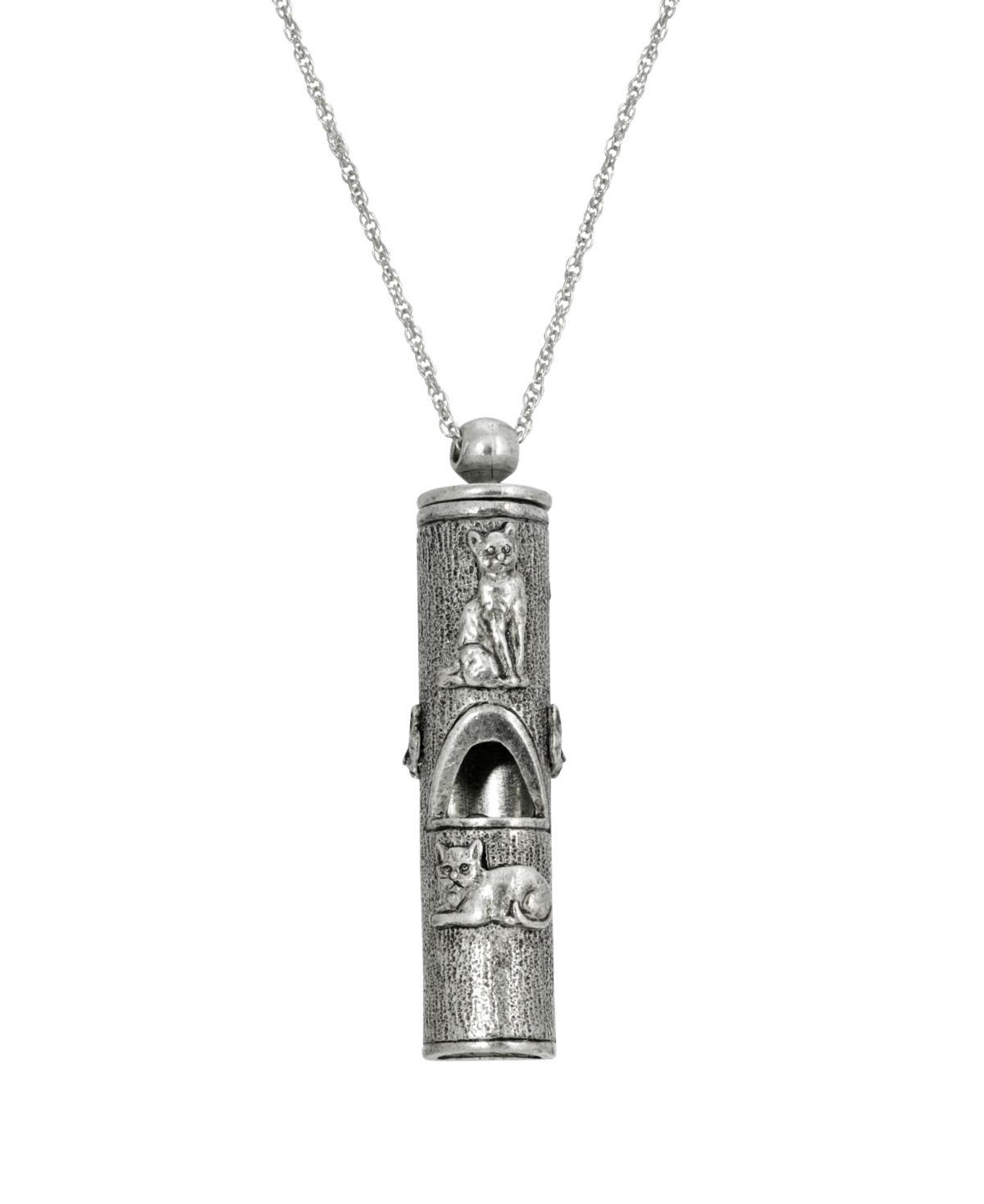 2028 Womens Pewter Cat Whistle Product Image