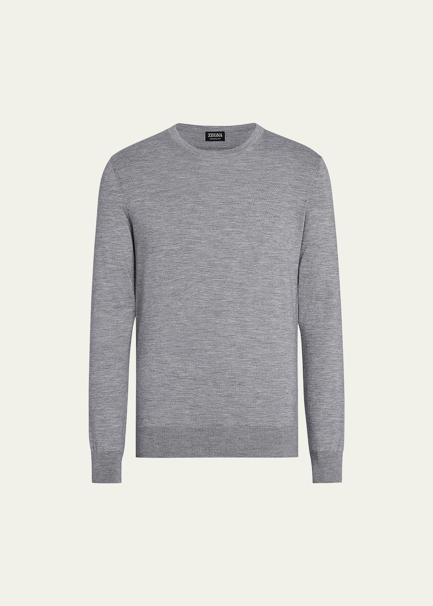 ZEGNA Casheta Light Stretch Cotton Sweater Product Image