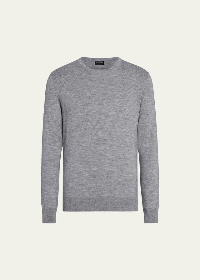 ZEGNA Casheta Light Stretch Cotton Sweater Product Image