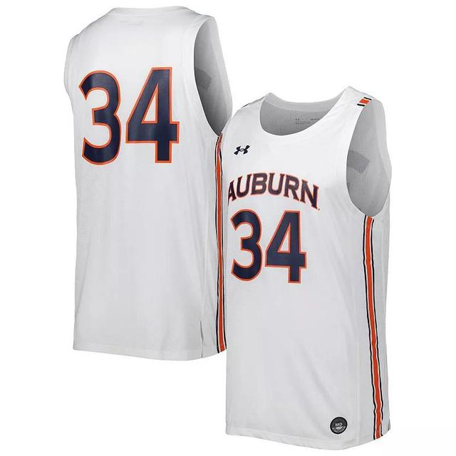 Mens Under Armour Auburn Tigers Replica Basketball Jersey Product Image