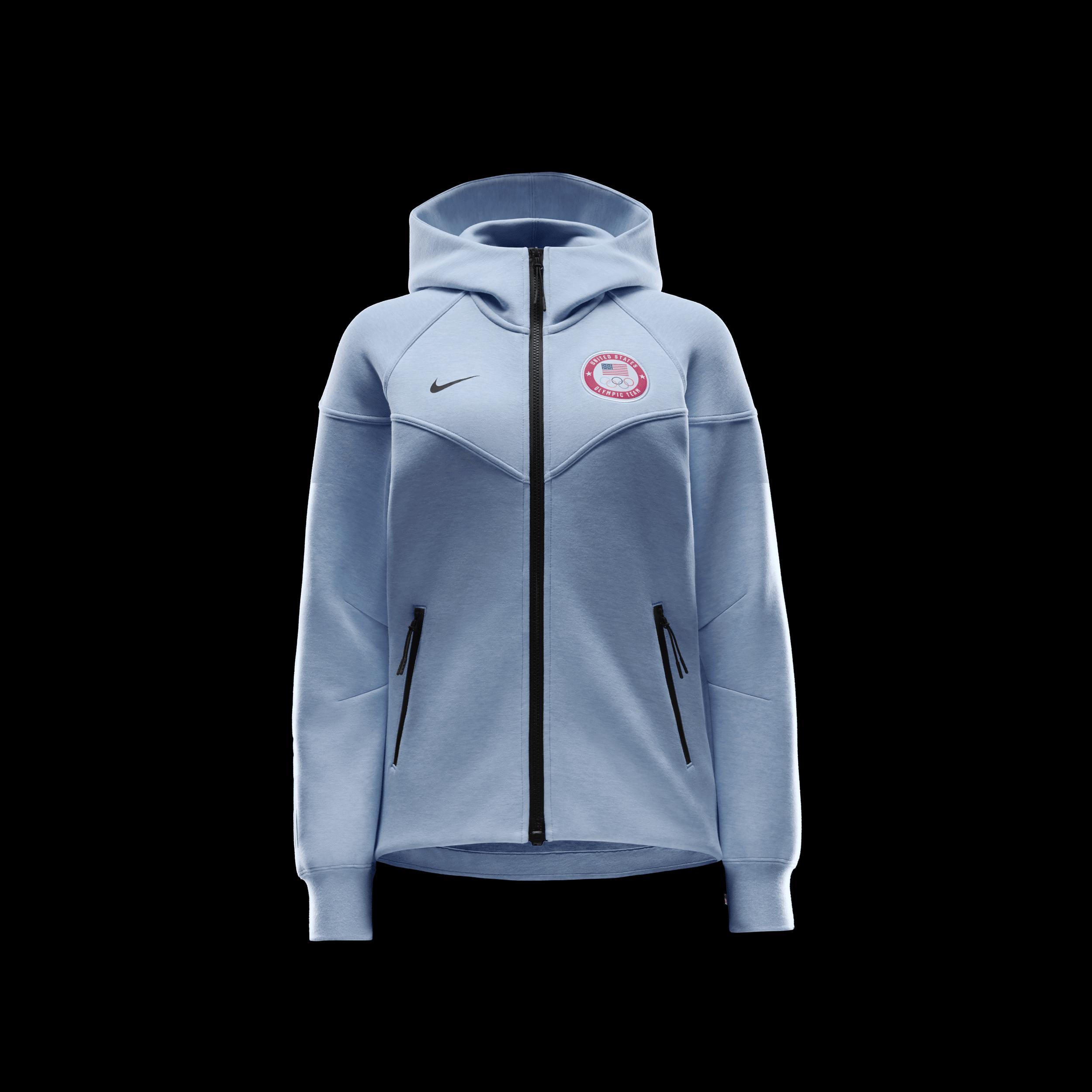 Team USA Tech Fleece Windrunner Nike Womens Full-Zip Hoodie Product Image