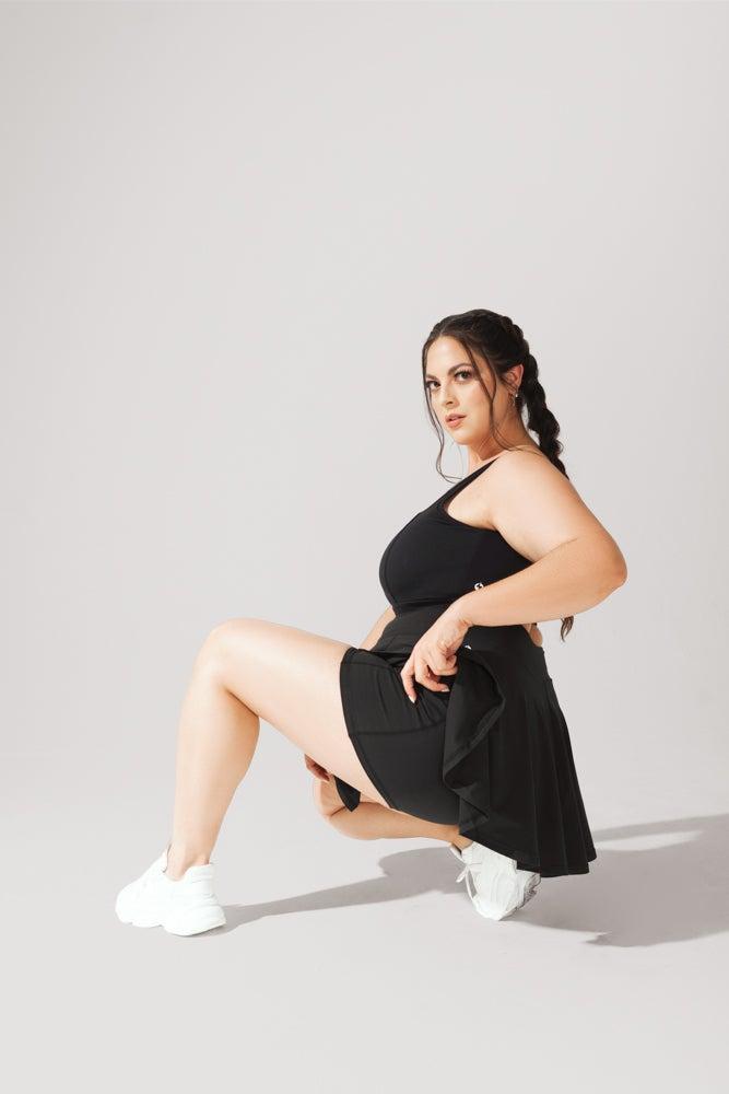 Twirl Skort - Black Product Image