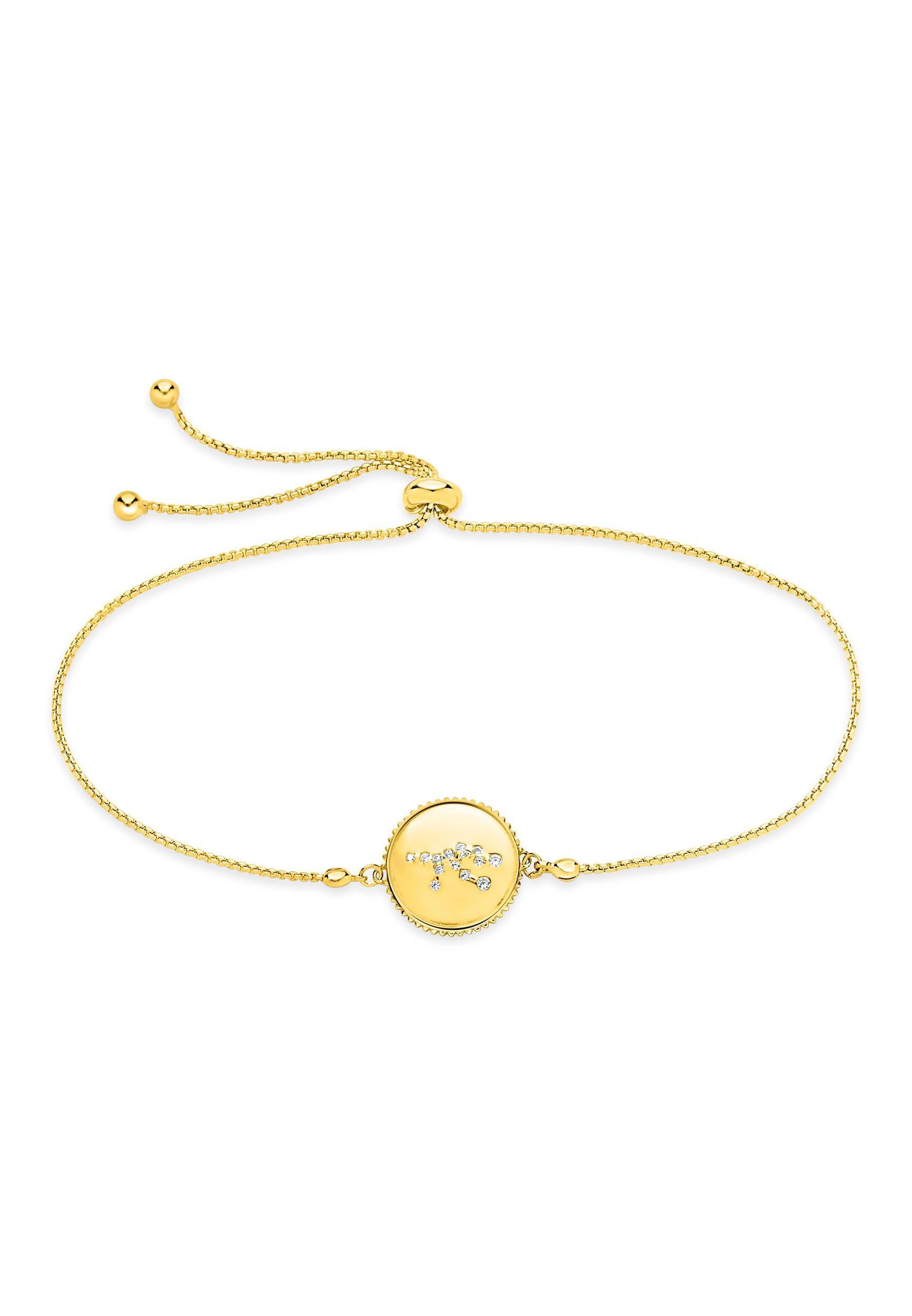 14K CZ Constellation Disk Bracelet Product Image