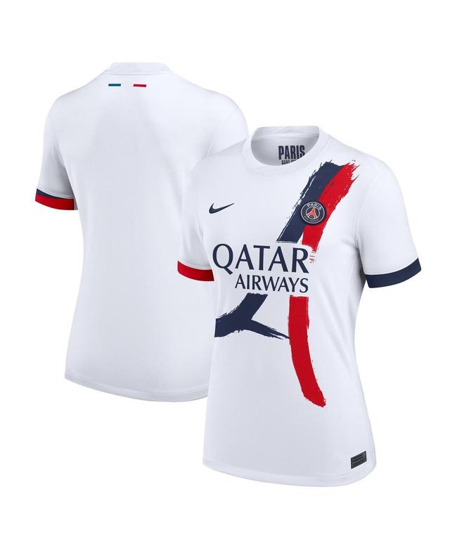 Nike Womens White Paris Saint-Germain 2024/25 Away Replica Jersey - White Product Image