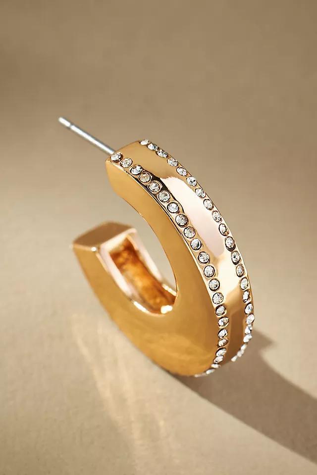 Small Foundation Hoop Earrings Product Image