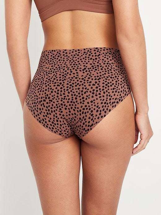 High-Waisted No-Show Brief Underwear Product Image