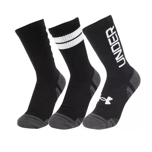 Under Armour Performance Tech 3-Pack Crew Socks, Mens Product Image