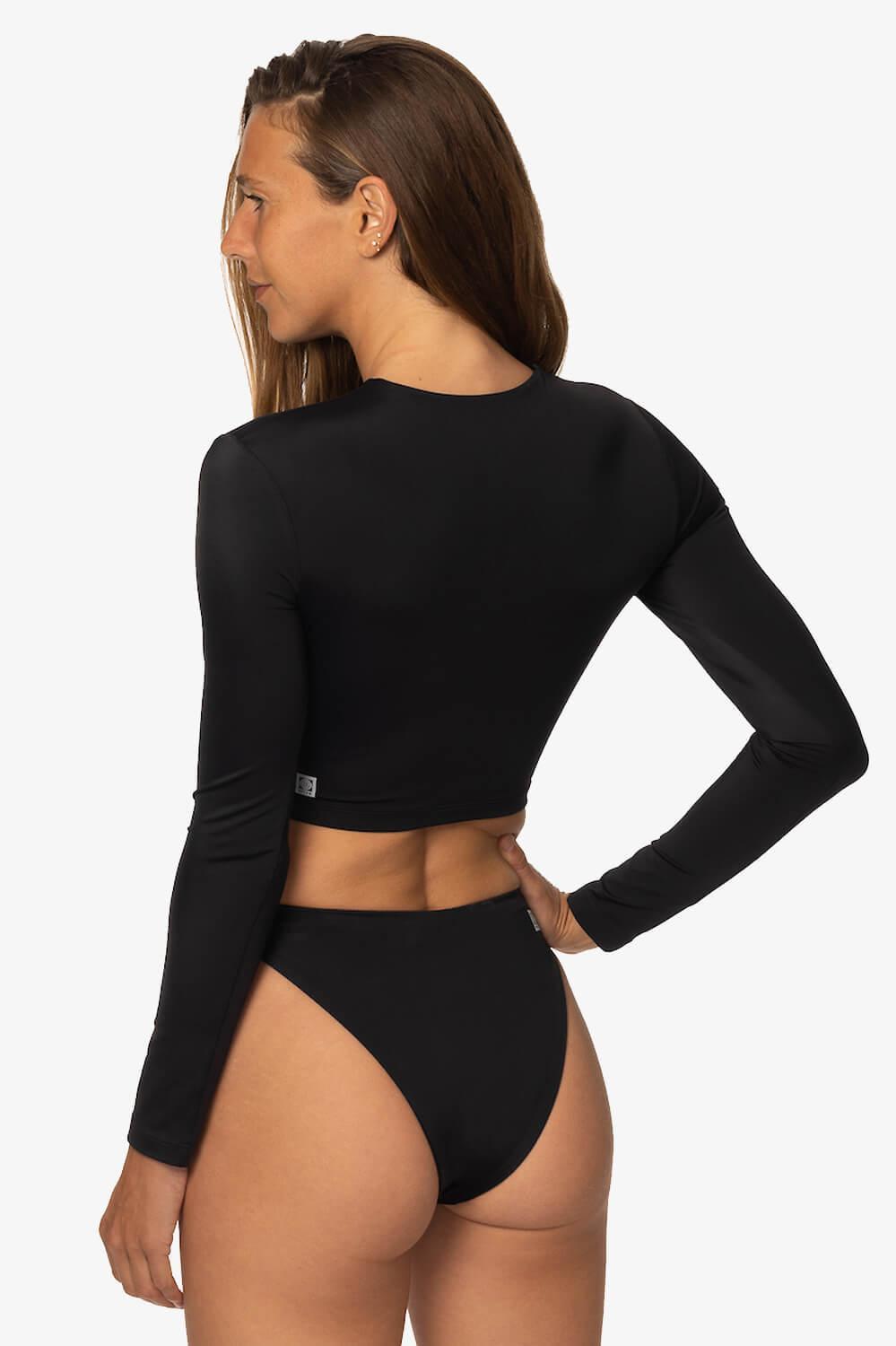 Taranaki Long Sleeved Crop Cut-Out Rashie Female Product Image