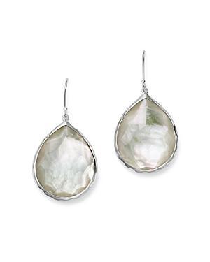 Rock Candy Small Sterling Silver & Doublet Teardrop Earrings Product Image