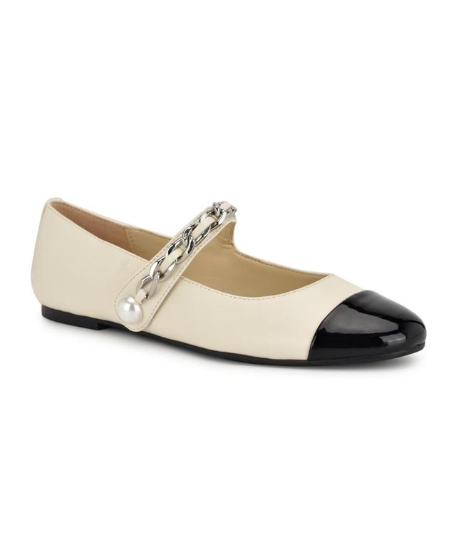 Nine West Platy Womens Mary Jane Ballet Dress Flats Product Image