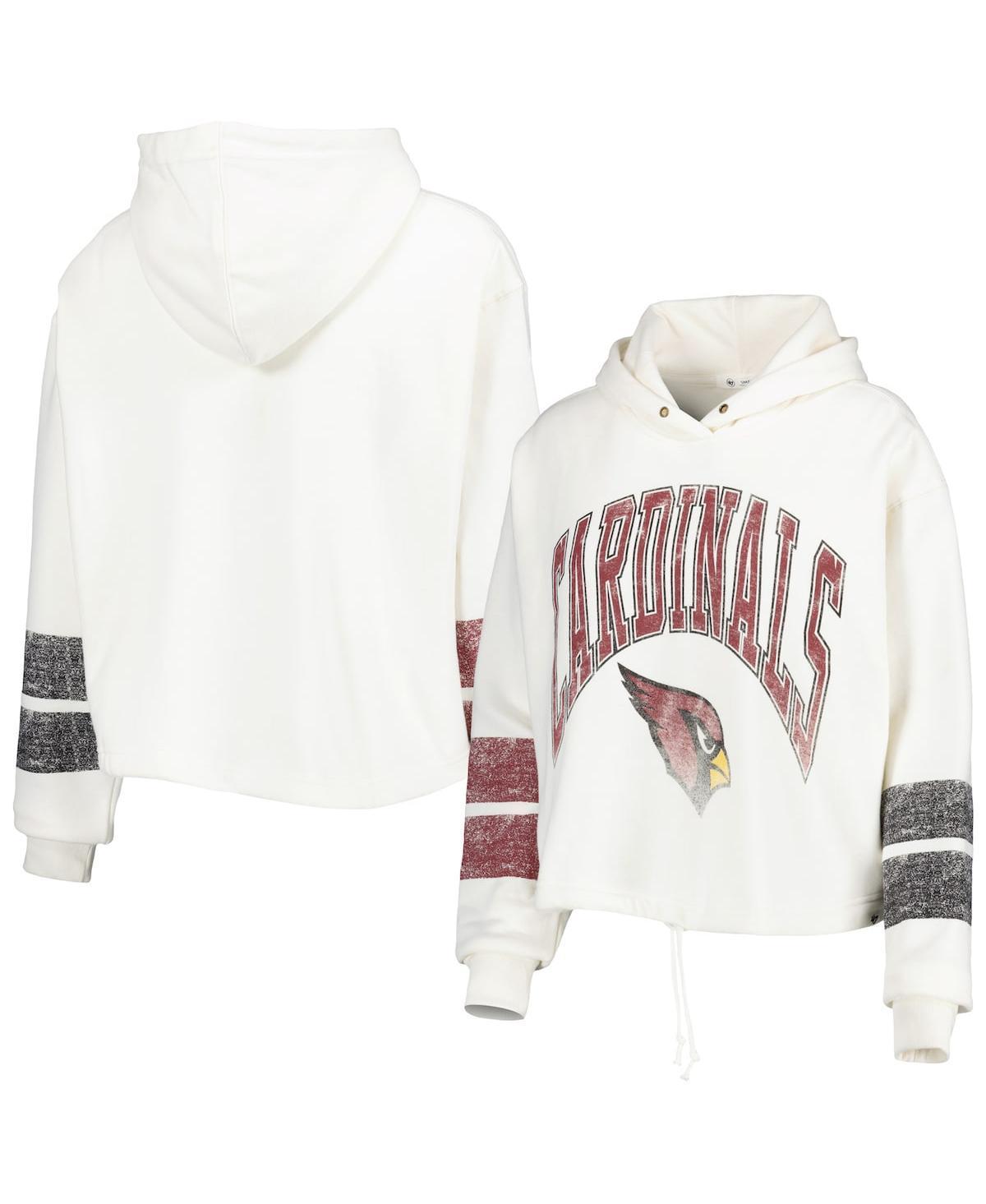 Womens 47 Oatmeal Arizona Cardinals Harper Pullover Hoodie Product Image