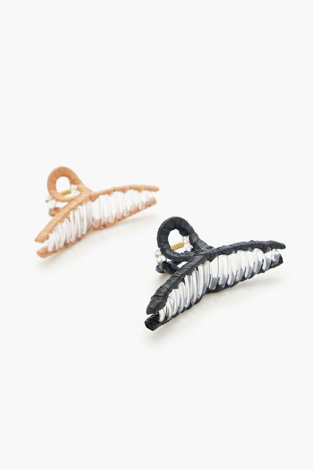 Straw Claw Hair Clip Set | Forever 21 Product Image