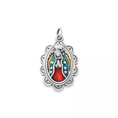 Enamel Virgin of Guadalupe Charm Product Image