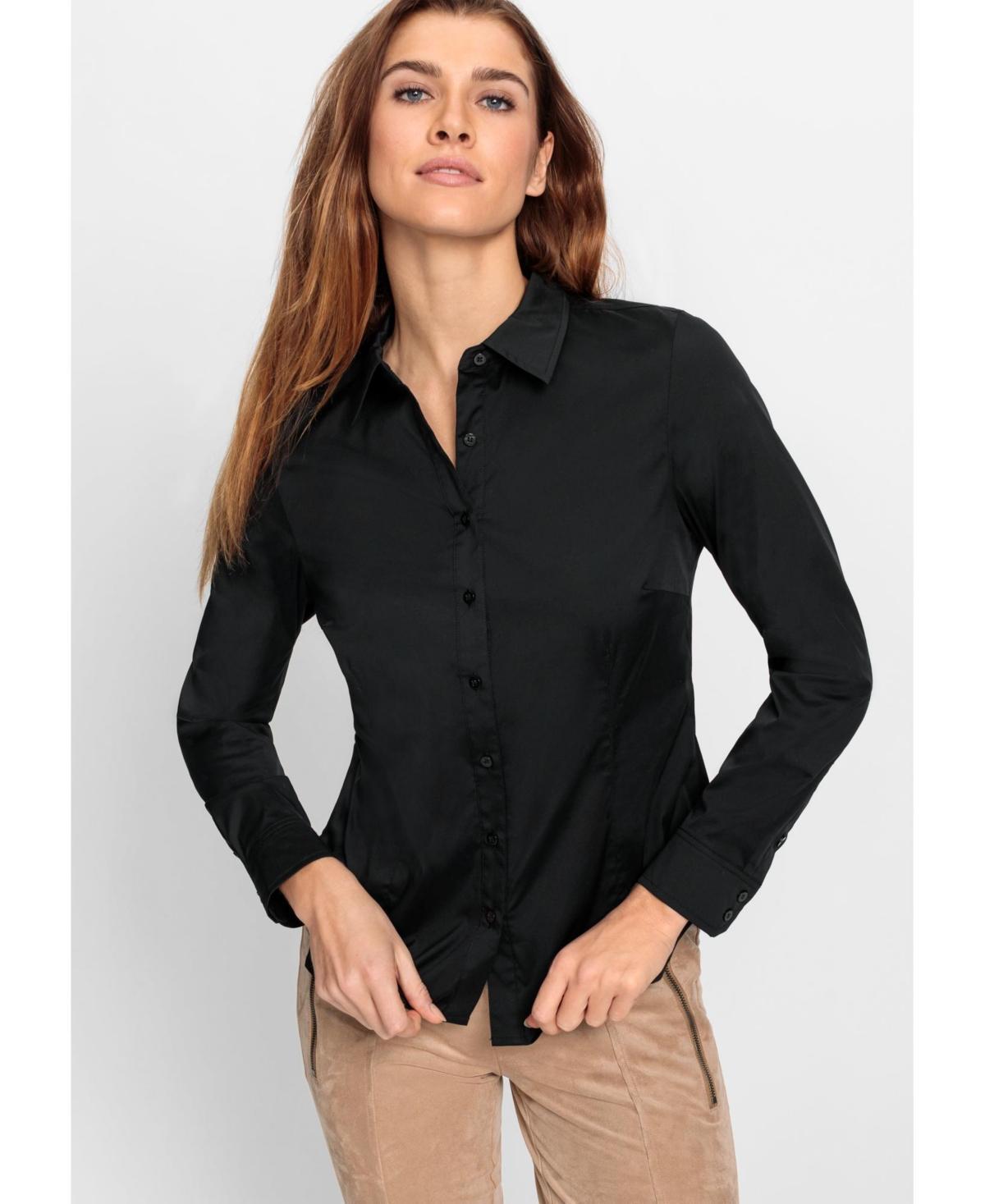 Olsen Womens Classic Button Up Shirt Product Image