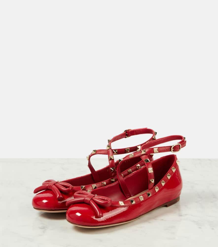 VALENTINO GARAVANI Low Shoes In Red V Product Image