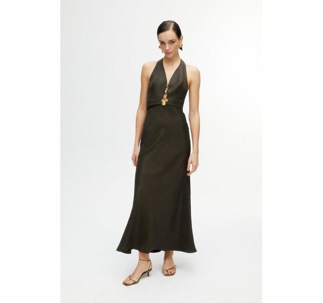 Nocturne Womens Cut-Out Midi Dress Product Image