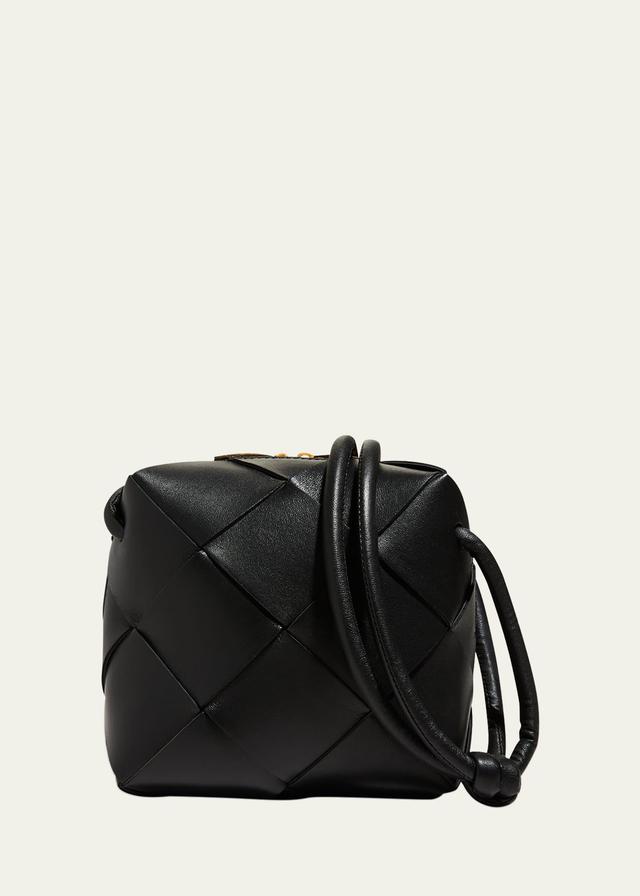 Bottega Veneta Mini Intrecciato Leather Crossbody Bag Product Image