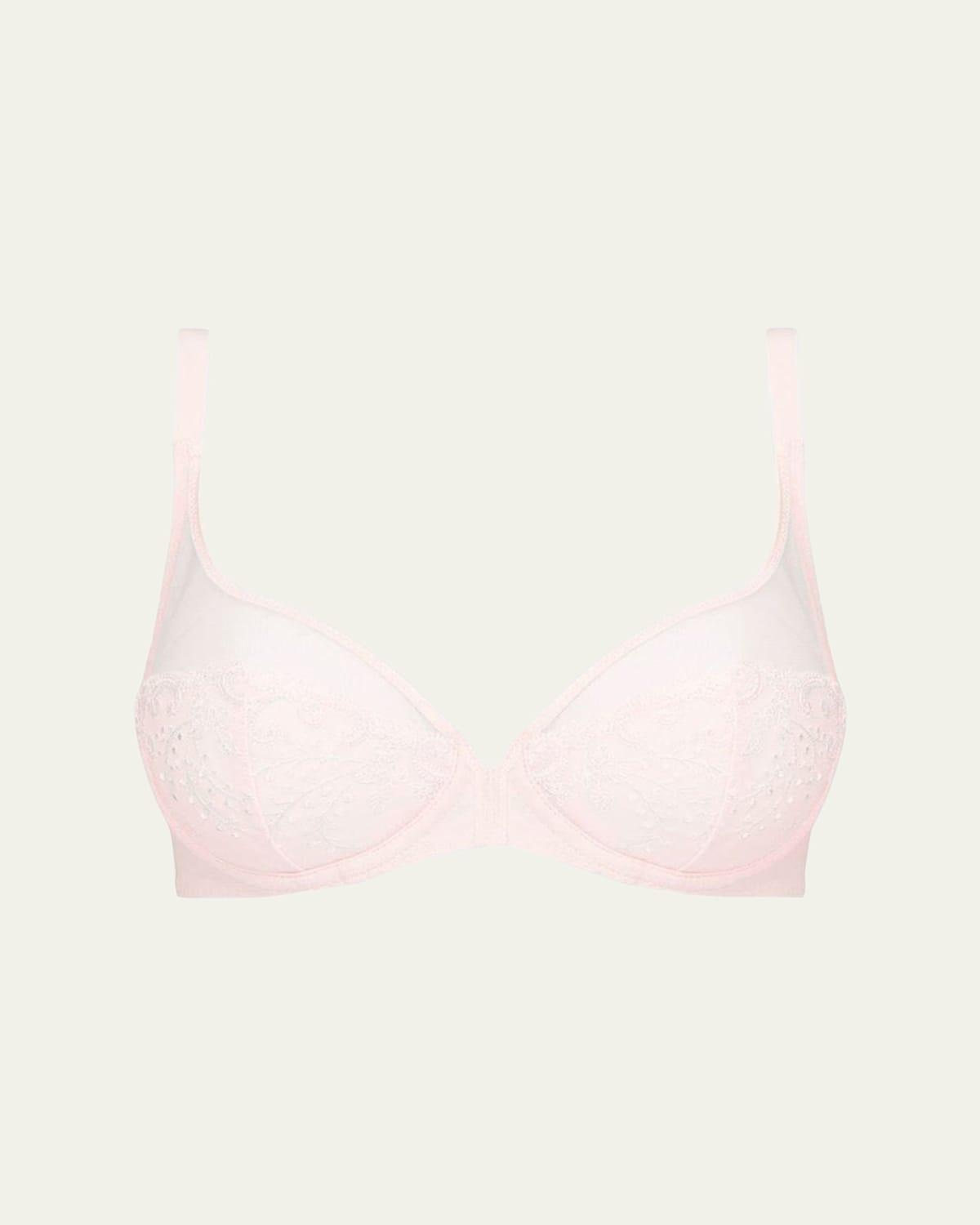 Womens Delice Sheer Plunge Bra Product Image