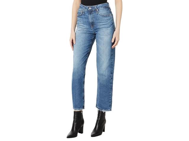 AG Jeans Rian Ultra High Rise Ankle Straight Jean in 15 Years Restart (15 Years Restart) Women's Jeans Product Image